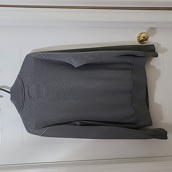 Campus Crew Medium Grey Pullover Sweatshirt - Picture 3 of 3